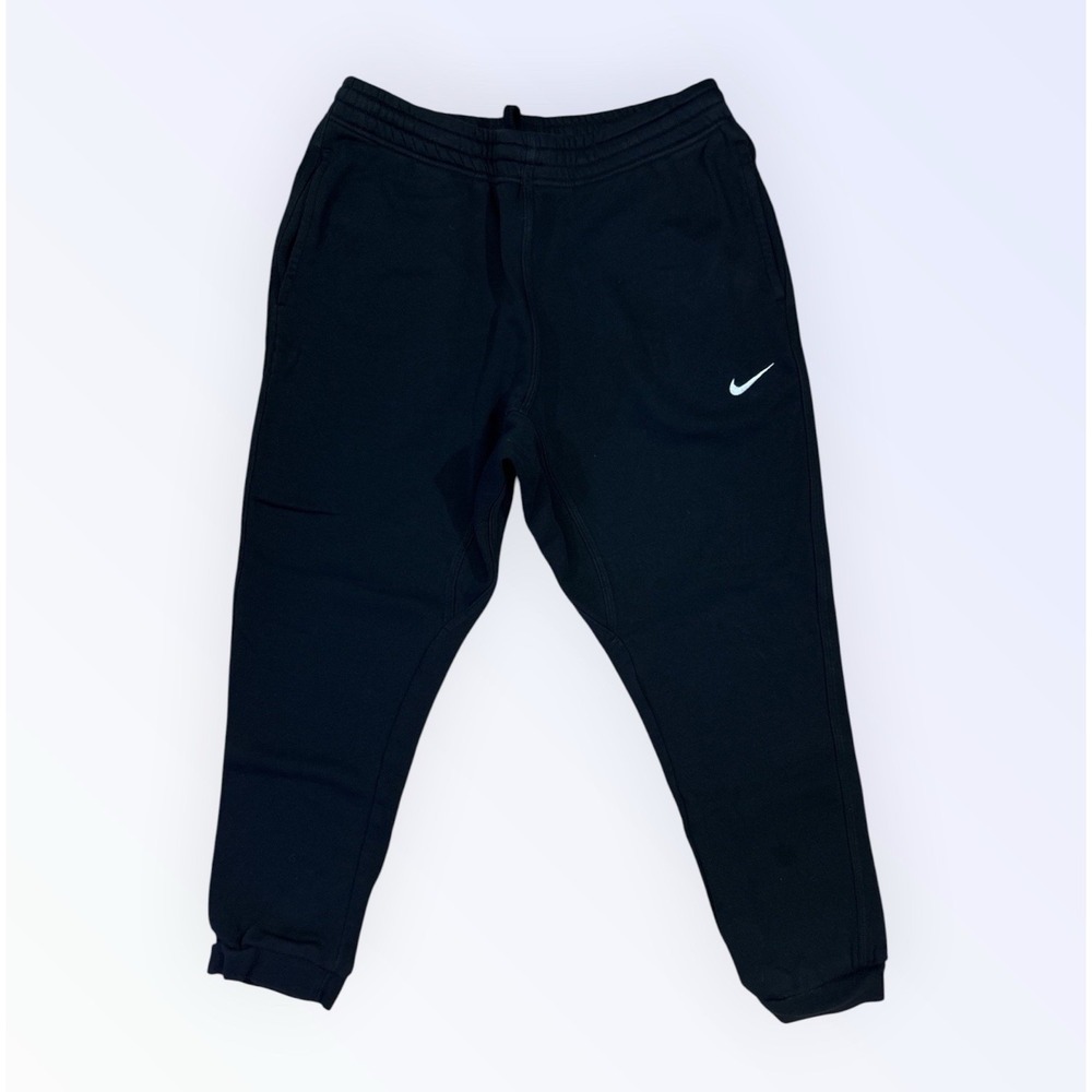 Nike Swoosh Athletic Club Jogger Fleece Pants Sweatpants Black MENS XL